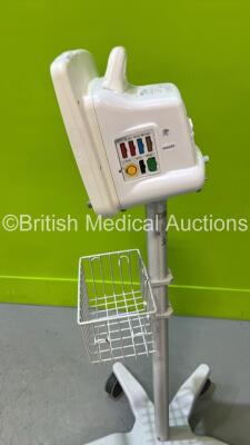 GE Dash 5000 Patient Monitor on Stand Including ECG, NBP, CO2, BP 1/3, BP 2/4, SpO2 and Temp/CO Options (Powers Up) *GL* - 2