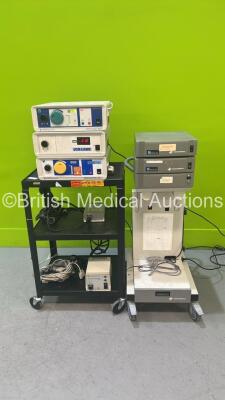 Job Lot Including Magstim Super Rapid, Magstim 200 Mono Pulse, Magstim Booster Module Plus, SensorMedics Vmax 22 and SensorMedics Vmax 29 on 2 x Trolleys (All Power Up)