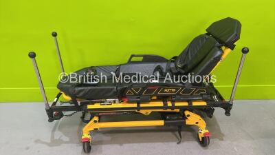 Stryker Power Pro TL Ref 6550 Electric Ambulance Stretcher with Mattress (Powers Up with Battery and Charger) *S/N 2004003700064* - 2