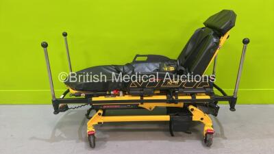 Stryker Power Pro TL Ref 6550 Electric Ambulance Stretcher with Mattress (Powers Up with Battery and Charger) *S/N 160941850*