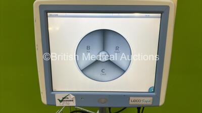 LiDCO Rapid Hemodynamic Monitor Ref HM-81-01 on Stand with Various Accessories (Powers Up) **CD184** - 2