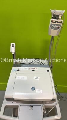 GE MAC 5500 HD ECG Machine on Stand with ECG Leads (Powers Up) *S/N SKJ18410030PA* - 4