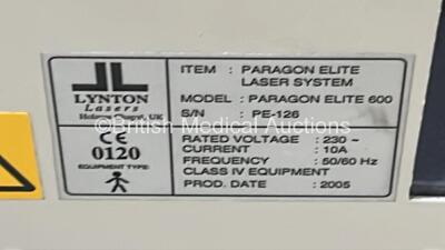 Lynton Lasers Paragon Elite 600 Laser with Footswitch and 2 x Keys (Unable to Power Test - No Power Supply) *PE-126* - 5