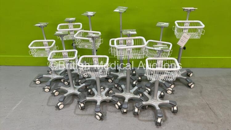 10 x Fukuda Denshi Monitor Stands *S/N NA*