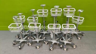 10 x Fukuda Denshi Monitor Stands *S/N NA*