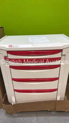 Metro Flxiv Flexline Phlebotomy Cart **New In Box*** - 2