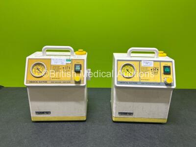 2 x MGE SAM 12 Medical Suction Unit