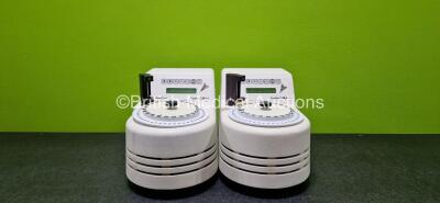 2 x Bioanalytical Systems HoneyComb Fraction Collector Units (Both Power Up, 1 x Error and 1 x Missing Casing - See Photo)