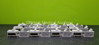 12 x CME McKinley T34 Syringe Pumps (All Power Up, 3 x Missing Battery Covers and All Require Service - See Photo)