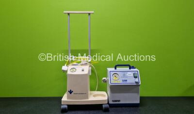 Job Lot Including 1 x Therapy Equipment Suction Unit (Powers Up) and 1 x Sam 12 Suction Unit (No Power)