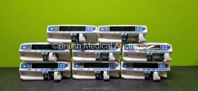 8 x CareFusion GH Syringe Pumps (All Power Up with Error and 1 x Damaged Casing - See Photo)