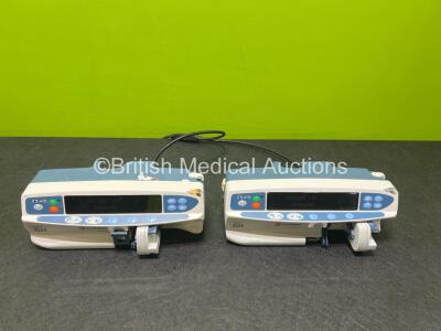 2 x Carefusion GH Alaris Syringe Pumps (Both Power Up)