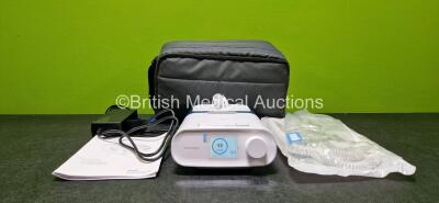 Philips Respironics Dreamstation AutoCPAP GB Ref GBX500H15 (Powers Up) with 1 x Dreamstation Humidifier, 1 x Power Supply and Accessories in Carry Bag *SN J15196845FE2B*