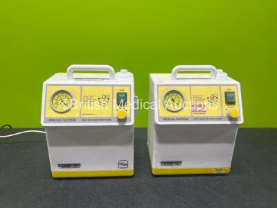 2 x MGE SAM 12 Medical Suction Unit