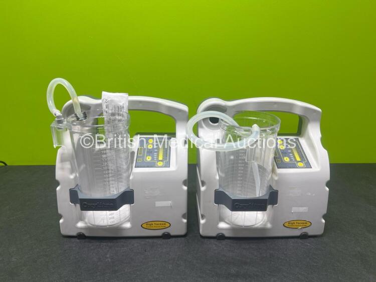 2 x Oxyliter High Vacuum Portable Suction Pumps