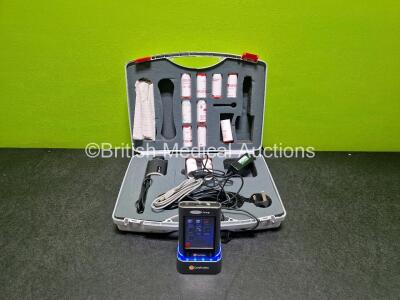 Carefusion Micro Loop Spirometer *Mfd - 2014* (Powers Up) in Case with Docking Station and Accessories *SN 105-09074*