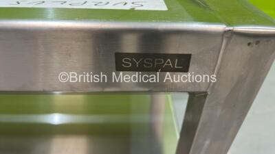 2 x Syspal Metal Benches **RAK** - 3