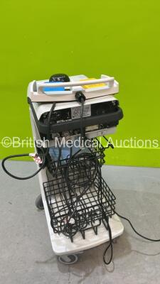 ConMed System 5000 Electrosurgical / Diathermy Unit on Stand with Dual Footswitch and Dome Footswitch (Powers Up) *S/N 04CGO019* - 4