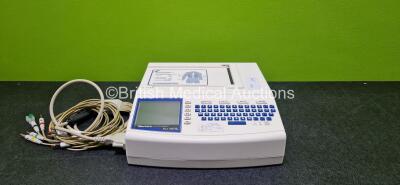 Mortara ELI 150Rx ECG Machine (Powers Up with Blank Screen - See Photo) with 10 Lead ECG Lead *Asset No. 152115* *SN 108028708167*