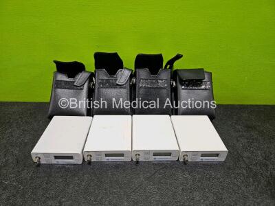 4 x GE Tonoport V Ambulatory BP Meters *1 x Mfd - 2022* (All Untested Due to No Power Supply)