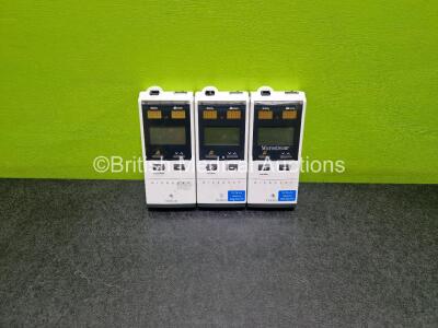 3 x Oridion MicroCap Plus Hand-Held Capnograph Pulse Oximeters