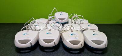 13 x AirMed 1000 Compressor Nebulisers (3 x Damaged Cables - See Photo) *GL*