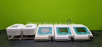 Job Lot Including 3 x B&D Electromedical Nippy S+ Ventilators (All Power Up), 1 x Devilbiss Sleepcube Standard (Powers Up) with 1 x Devilbiss Humidifier and 1 x Devilbiss Sleepcube Autoplus (Powers Up) with 1 x Devilbiss Humidifier *GL*