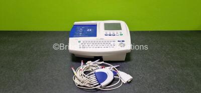 Welch Allyn CP200 ECG Machine with 10 Lead ECG Leads (Powers Up) *SN 20001134* *Asset No. NA*