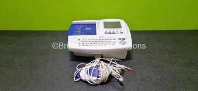 Welch Allyn CP200 ECG Machine (Powers Up) with 10 Lead ECG Leads *Asset No. 11691*