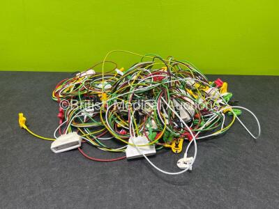 Job Lot of Philips 6 Lead ECG Cables