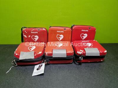 6 x Philips FR3 Defibrillator Cases