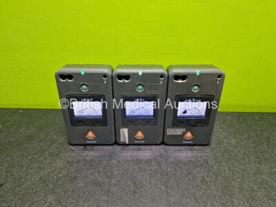 3 x Philips Heartstart FR3 Defibrillators (All Power Up with Stock Battery Stock Battery Not Included)