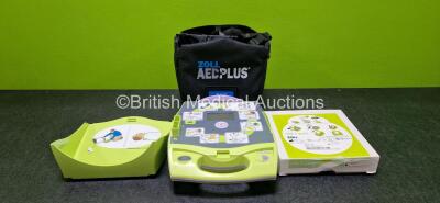 Zoll AED Plus Defibrillator with 1 x Zoll CPR-D-padz *Expiry Date 2025-05-22* in Case (Power Up)