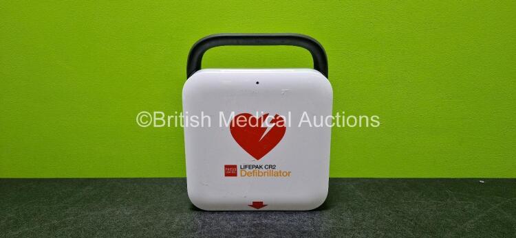 Lifepak CR2 Defibrillator with 1 x Lifepak CR2 Lithium Battery *Expiry Date 2026* and 1 x Electrode Pad *Expiry Date 2026* (Powers Up) *SN CR2-2-000105*