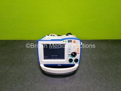 Zoll R Series ALS Defibrillator / Monitor (Powers Up) Including Pacer, ECG and Printer Options with 1 x Paddle Lead *SN