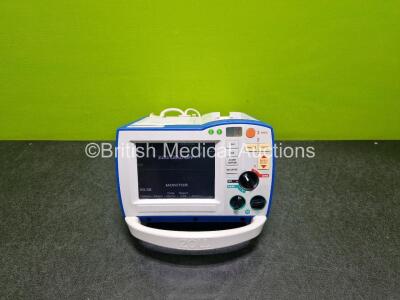 Zoll R Series ALS Defibrillator / Monitor (Powers Up) Including Pacer, ECG and Printer Options with 1 x Paddle Lead *SN AF11J018453*