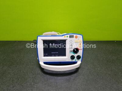 Zoll R Series ALS Defibrillator / Monitor (Powers Up) Including Pacer, ECG and Printer Options with 1 x Paddle Lead *SN AF13B027325*