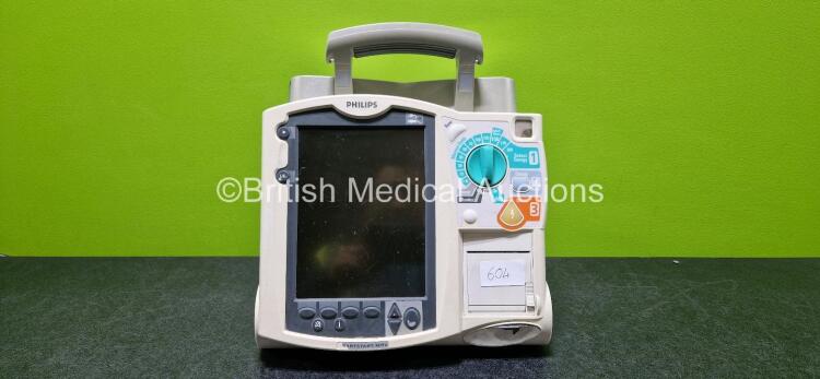 Philips Heartstart MRx Defibrillator (No Power) Including ECG, SpO2, NBP and Printer Options with 1 x Philips M3539A Module and 1 x Philips M3538A Li-Ion Battery