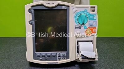 Philips Heartstart MRx Defibrillator (No Power) Including ECG, SpO2, NBP and Printer Options with 1 x Philips M3539A Module and 1 x Philips M3538A Li-Ion Battery - 3