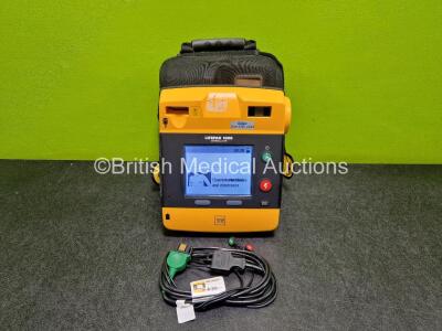 Medtronic Lifepak 1000 Defibrillator *Mfd - 2020* (Powers up with Stock Battery Stock Battery Not Included)