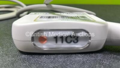 Canon 11C3 Model PVU-781VT Endocavitary Transducer / Probe *Mfd 2020* **SN MAB20X2570** (Untested with Damage to Cable - See Photos) - 6