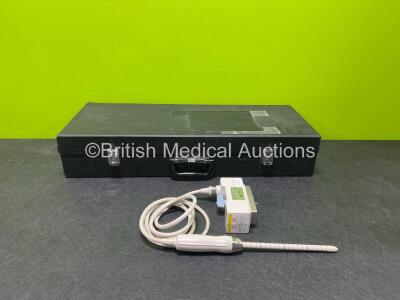 Hitachi EUP-R54AW-19 Ultrasound Transducer / Probe in Carry Case *Mfd 2010* **SN KE10646002** (Untested)