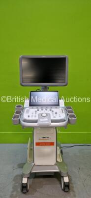 Siemens Healthineers Acuson Juniper Flat Screen Ultrasound Scanner Model 11335791 S/N 550510 *Mfd 2018* (HDD REMOVED)