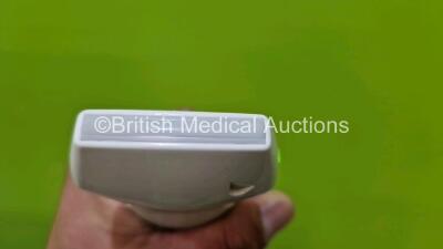 Siemens Acuson P300 Portable Ultrasound Scanner Model No 10852646 *S/N 001111* **Mfd 2014** System Software RES 1.01 STD 13.21 ODS 13.10 with 1 x Transducer / Probe (LA435) on Stand (Powers Up - HDD Removed) **IR248** - 6