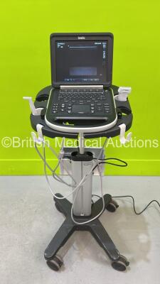 SonoSite Edge Ultrasound Scanner Ref P15000-63 *S/N 042V4B* **Mfd 2015-12** Boot Version 55.80.102.018 ARM Version 55.80.102.026 with 2 x Transducers / Probes (SLAx/13-6 MHz Ref P07699-80 *Mfd 2021* / HFL38x/13-6 MHz Ref P07682-70 *Mfd 2018*) on SonoSite