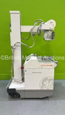 GE AMX 4 Plus IEC Mobile X-Ray System Model 2275938 (Powers Up with Key - Key In Lock Box) *S/N 1018228WK5* **Mfd 2008** **A/N 114528*