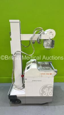 GE AMX 4 Plus IEC Mobile X-Ray System Model 2275938 (Powers Up with Key - Key In Lock Box) *S/N 1018228WK5* **Mfd 2008** **A/N 114528* - 2