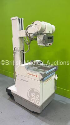 GE AMX 4 Plus IEC Mobile X-Ray System Model 2275938 (Powers Up with Key - Key In Lock Box) *S/N 1018228WK5* **Mfd 2008** **A/N 114528* - 3