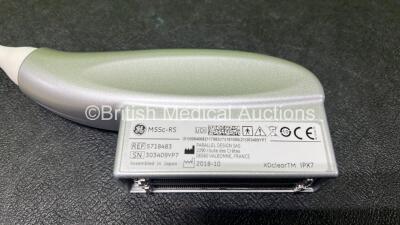 GE M5Sc-RS Ultrasound Transducer / Probe in Box *Mfd 2022* **SN 303409YPZ** (Untested) - 4