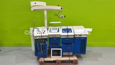 Atmos S61 Servant Vision Workstation with Zeiss OPMI Pico Microscope with f=250 Lens *S/N 030013749*